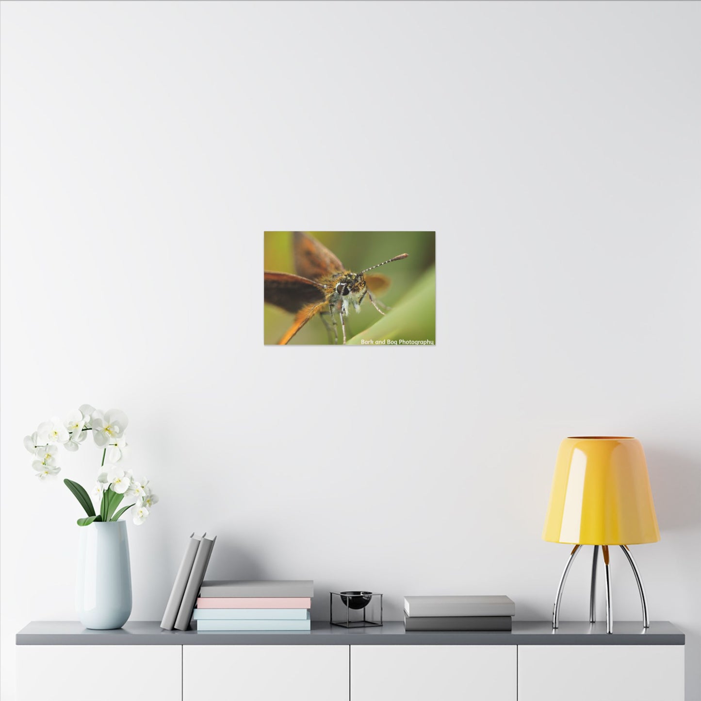Butterfly Canvas Art, Nature Wall Decor, Insect Home Decoration, Unique Gift, Floral Room Accent