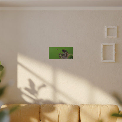 Weevil Macro Wall Art, Nature Decor for Bug Lovers, Green Background, Home Decor, Unique Gifts, Eco-Friendly Art