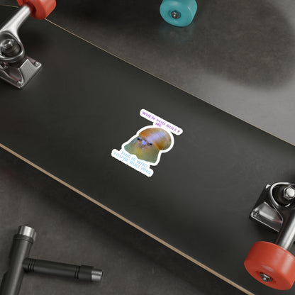 Snail Die-Cut Stickers, Adorable Animal Decal for Journal, Laptop, Water Bottle, Scrapbook, Cute Creature Design