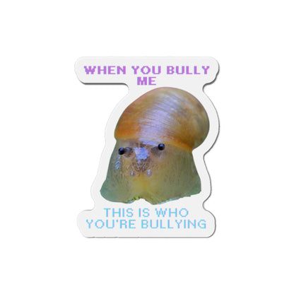 Whimsical Bullying Awareness Die-Cut Magnet - Funny Refrigerator Decor, Animal Lover Gift, Office Humor, Quirky Home Accent, Fun [...]