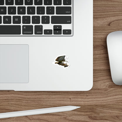 Die-Cut Stickers - Dusky Stink Bug Cute Funny Sticker, Insect Sticker, Vinyl Sticker, Laptop Decal, Bug Lover Gift, Planner Sticker