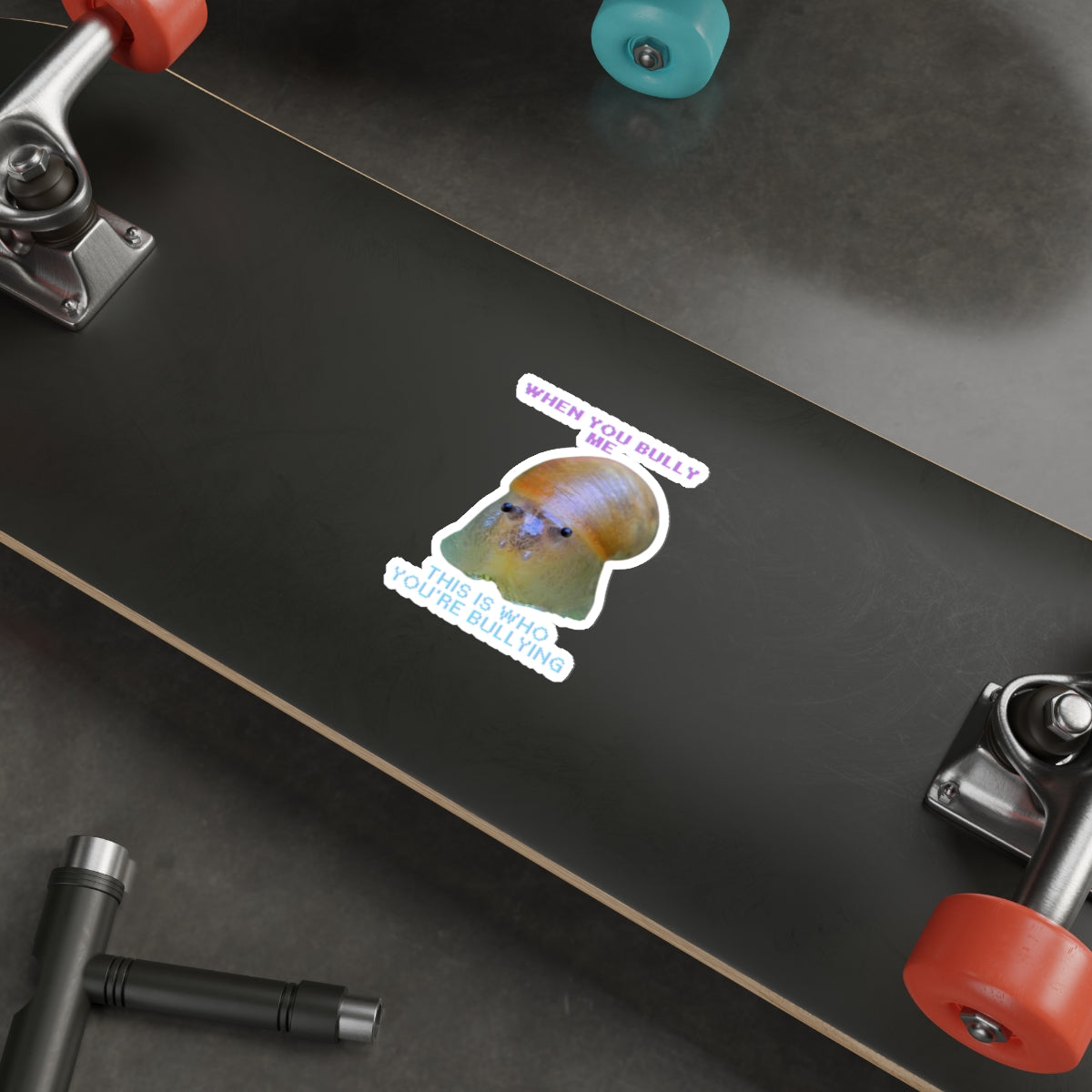 Snail Die-Cut Stickers, Adorable Animal Decal for Journal, Laptop, Water Bottle, Scrapbook, Cute Creature Design