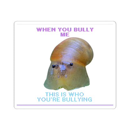 Playful Anti-Bullying Kiss-Cut Stickers, Cute Octopus Stickers for Kids, Laptop Decals, Gift for Friends, Quirky Décor